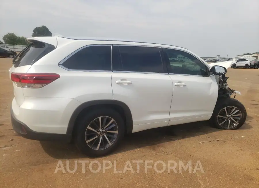 TOYOTA HIGHLANDER 2017 vin 5TDKZRFH7HS510693 from auto auction Copart