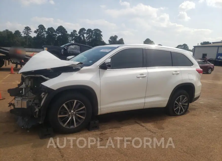 TOYOTA HIGHLANDER 2017 vin 5TDKZRFH7HS510693 from auto auction Copart