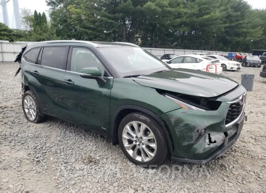 TOYOTA HIGHLANDER 2023 vin 5TDXBRCH0PS571333 from auto auction Copart