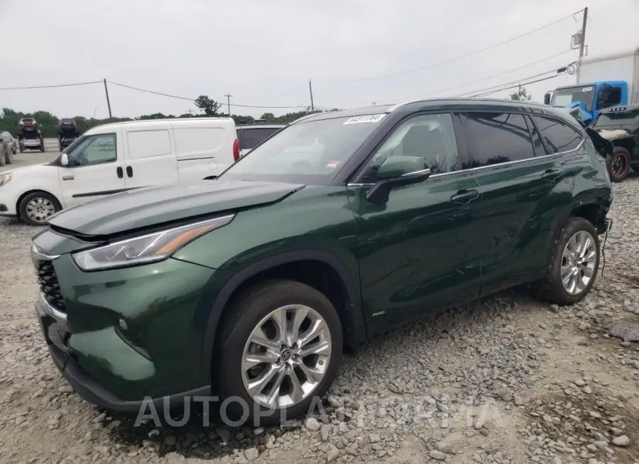 TOYOTA HIGHLANDER 2023 vin 5TDXBRCH0PS571333 from auto auction Copart