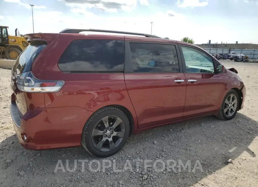 TOYOTA SIENNA SE 2016 vin 5TDXK3DC2GS744303 from auto auction Copart