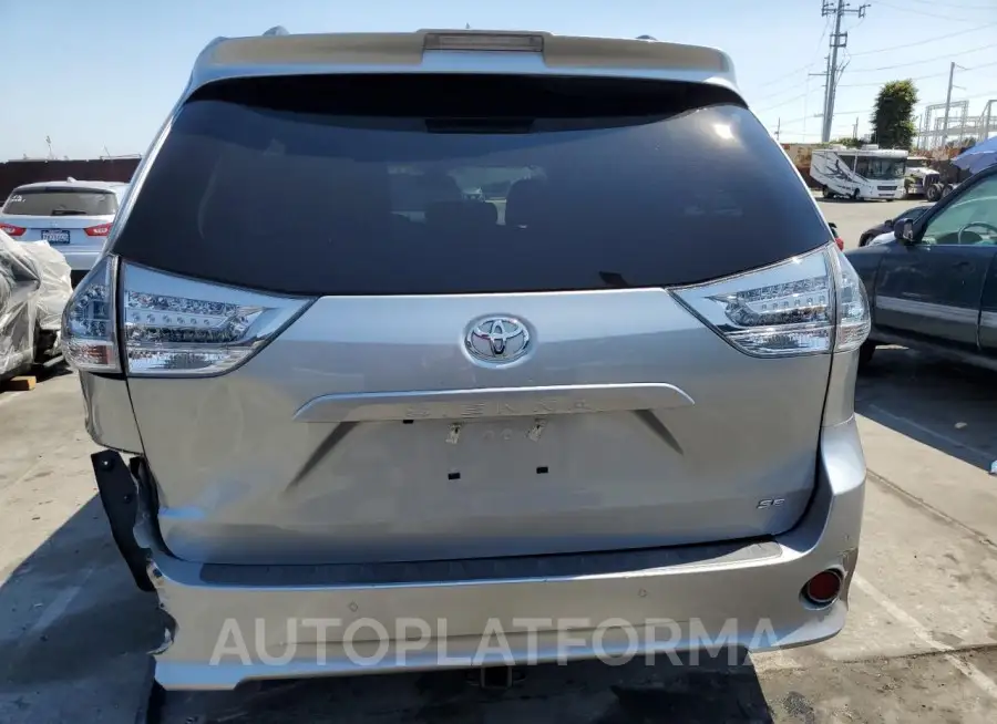 TOYOTA SIENNA SE 2019 vin 5TDXZ3DC8KS997307 from auto auction Copart