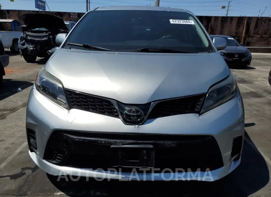 TOYOTA SIENNA SE 2019 vin 5TDXZ3DC8KS997307 from auto auction Copart