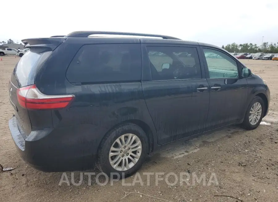 TOYOTA SIENNA XLE 2016 vin 5TDYK3DCXGS709934 from auto auction Copart