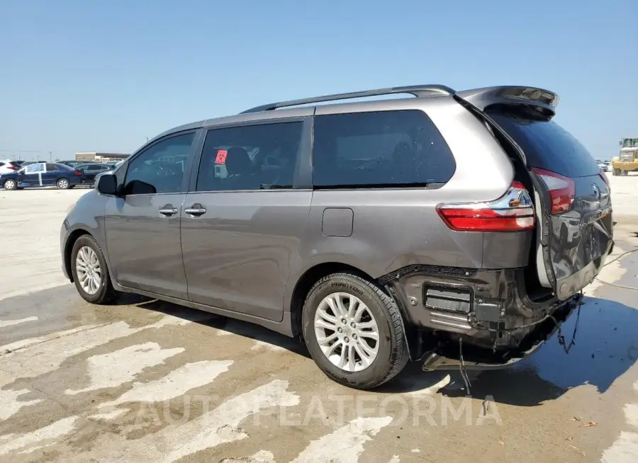 TOYOTA SIENNA XLE 2016 vin 5TDYK3DCXGS710159 from auto auction Copart