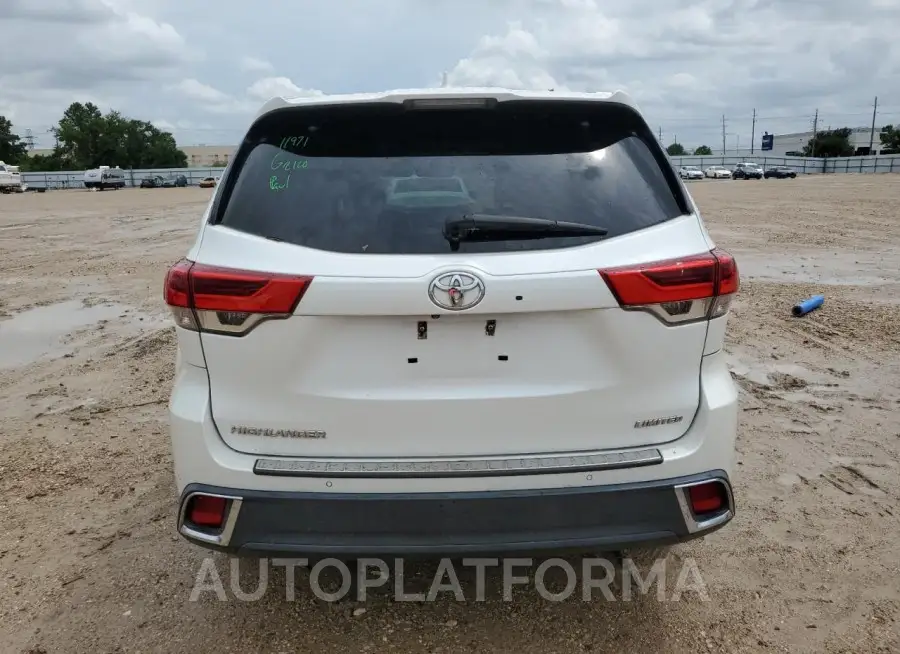 TOYOTA HIGHLANDER 2017 vin 5TDYZRFH0HS203103 from auto auction Copart