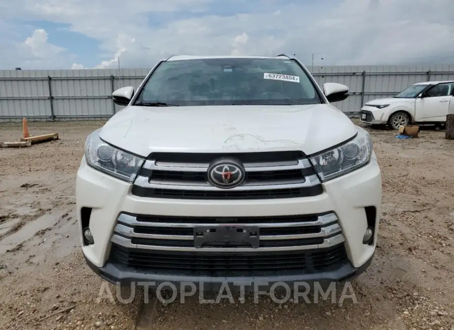 TOYOTA HIGHLANDER 2017 vin 5TDYZRFH0HS203103 from auto auction Copart