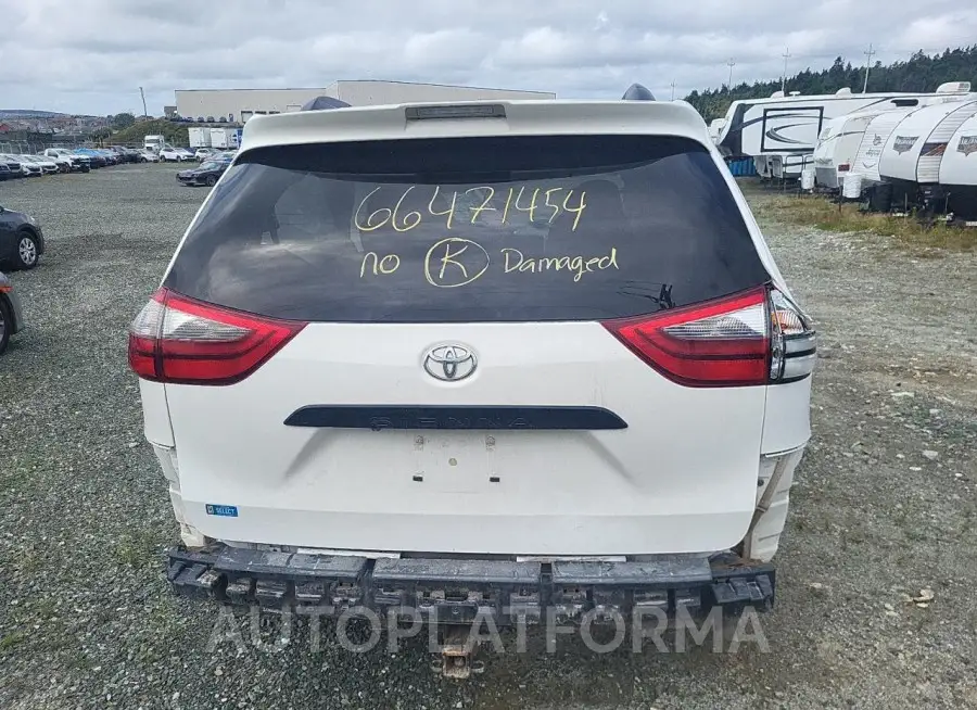 TOYOTA SIENNA L 2020 vin 5TDZZ3DC3LS025902 from auto auction Copart