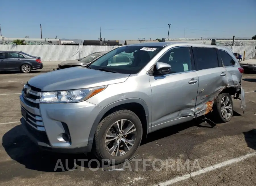 TOYOTA HIGHLANDER 2018 vin 5TDZZRFH5JS265333 from auto auction Copart