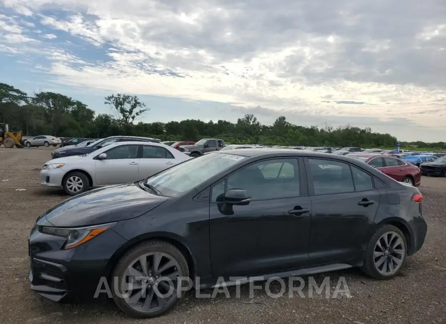 TOYOTA COROLLA SE 2021 vin 5YFS4MCE2MP095331 from auto auction Copart