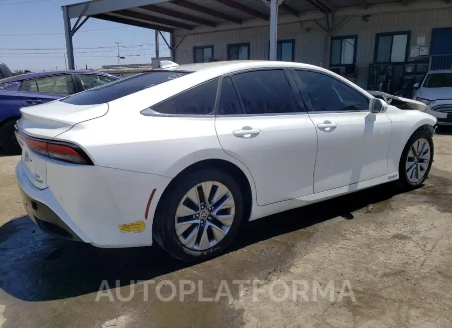 TOYOTA MIRAI LE 2022 vin JTDAAAAA3NA005306 from auto auction Copart