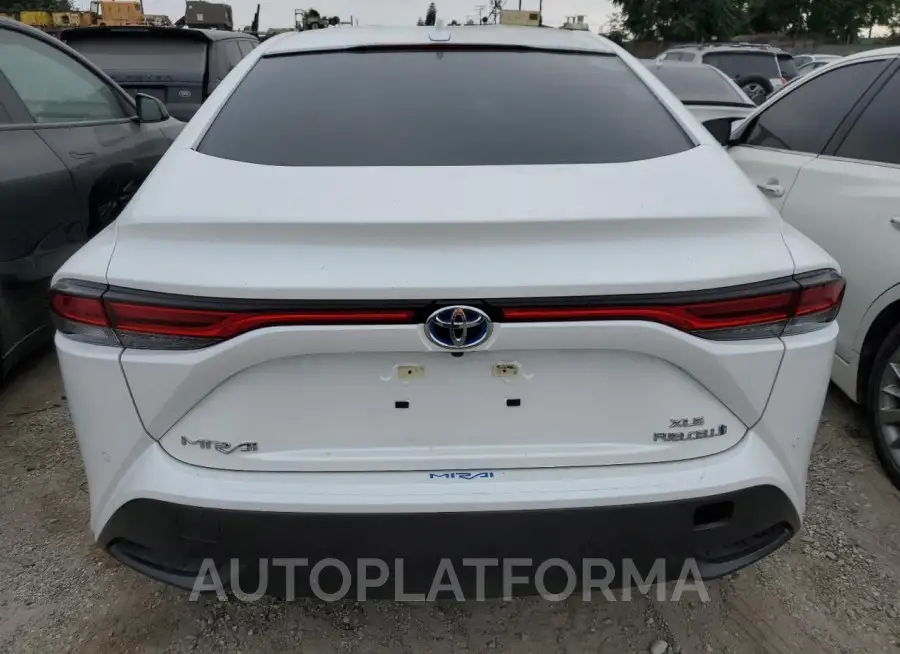 TOYOTA MIRAI LE 2022 vin JTDAAAAA3NA005306 from auto auction Copart