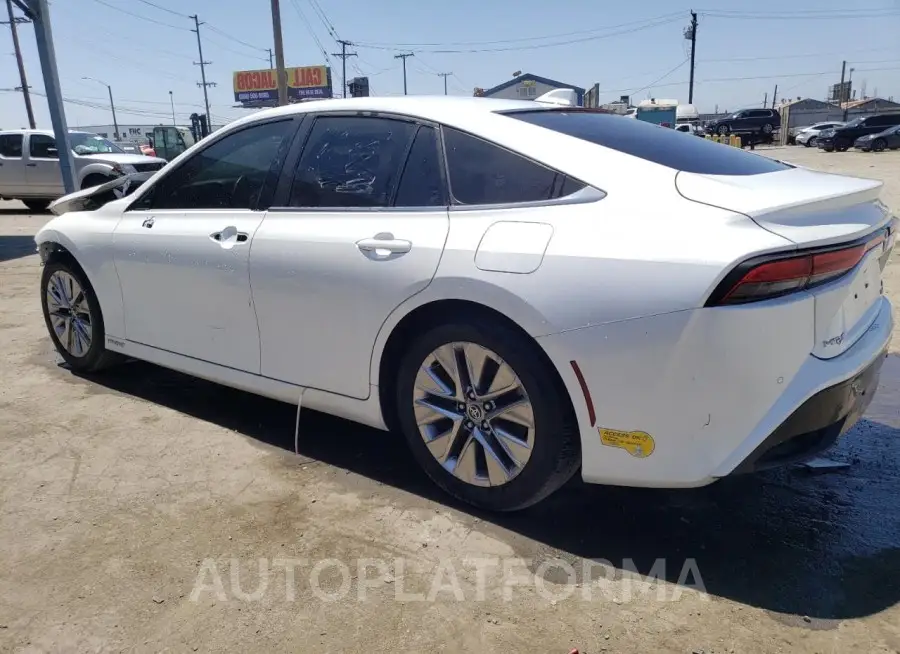 TOYOTA MIRAI LE 2022 vin JTDAAAAA3NA005306 from auto auction Copart