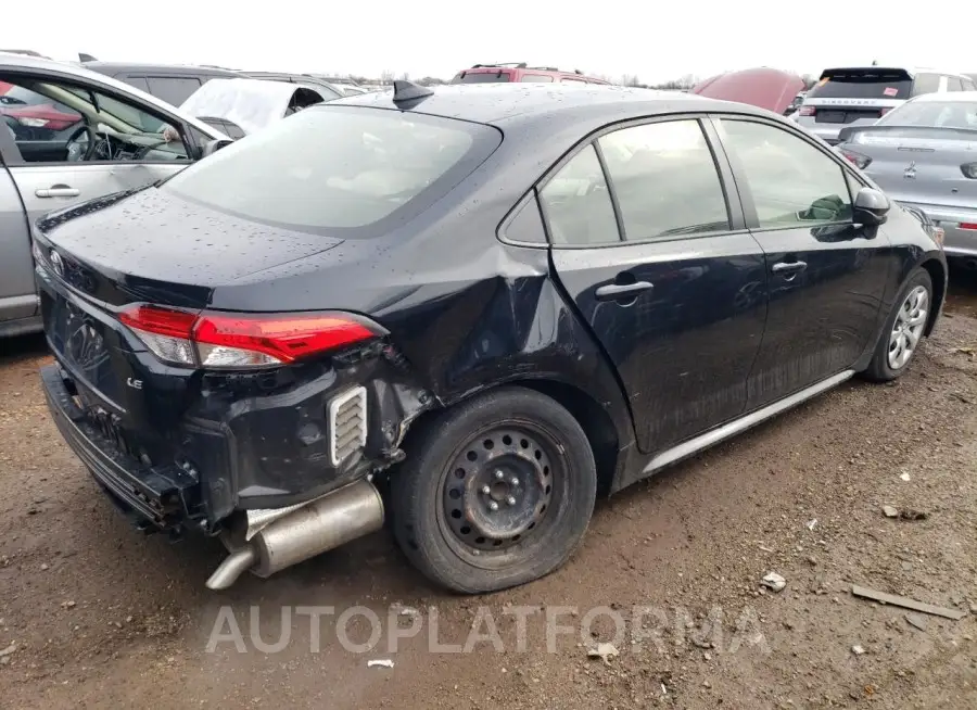 TOYOTA COROLLA LE 2020 vin JTDEPRAE2LJ005635 from auto auction Copart