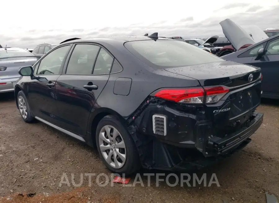 TOYOTA COROLLA LE 2020 vin JTDEPRAE2LJ005635 from auto auction Copart