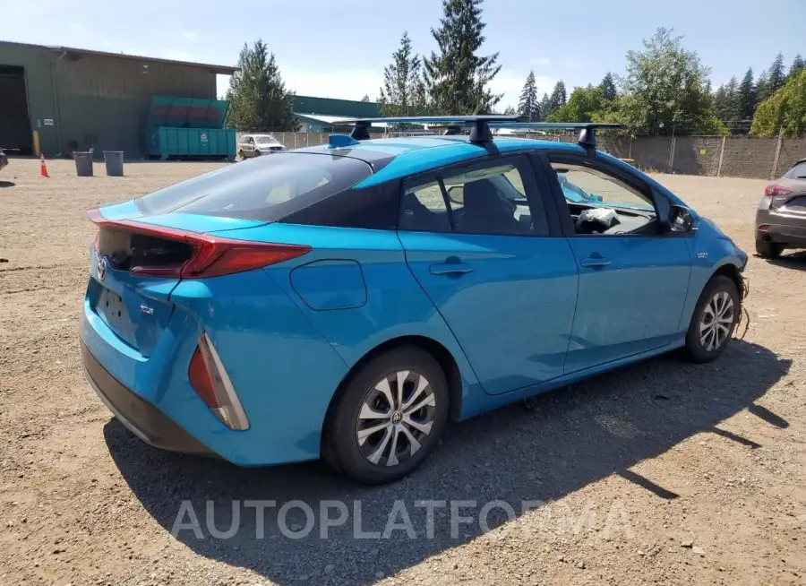 TOYOTA PRIUS PRIM 2021 vin JTDKAMFP4M3192724 from auto auction Copart