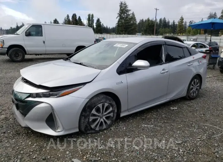 TOYOTA PRIUS PRIM 2020 vin JTDKARFP0L3129714 from auto auction Copart