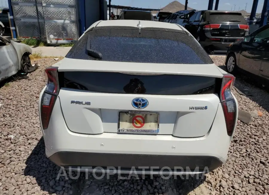 TOYOTA PRIUS 2018 vin JTDKBRFU3J3073915 from auto auction Copart