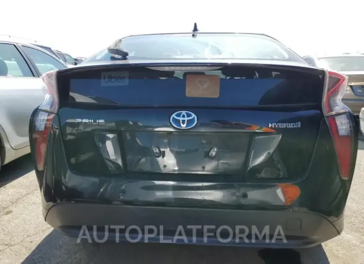 TOYOTA PRIUS 2017 vin JTDKBRFU9H3054778 from auto auction Copart