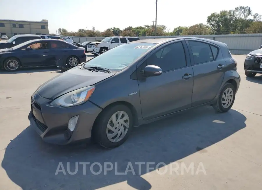 TOYOTA Prius c 2015 vin JTDKDTB39F1580132 from auto auction Copart