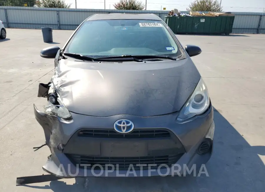 TOYOTA Prius c 2015 vin JTDKDTB39F1580132 from auto auction Copart