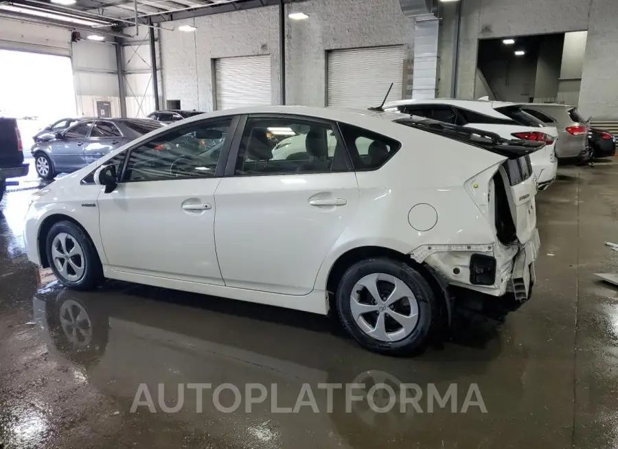 TOYOTA PRIUS 2015 vin JTDKN3DU0F0451723 from auto auction Copart