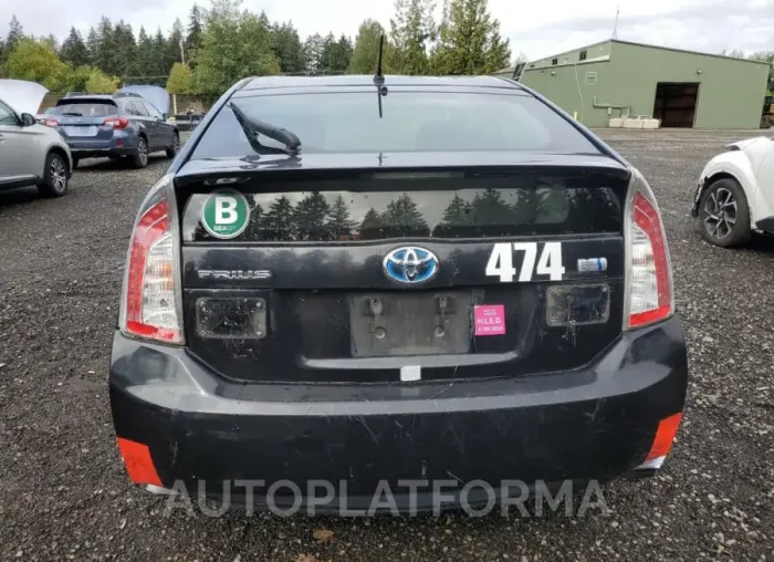 TOYOTA PRIUS 2015 vin JTDKN3DU3F0476311 from auto auction Copart