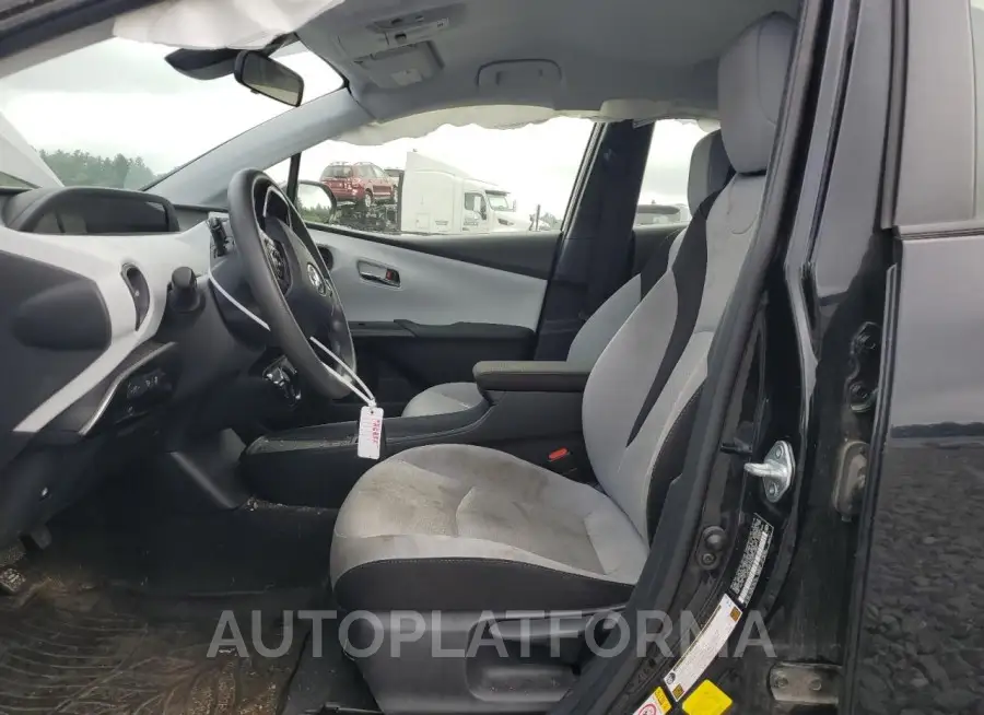 TOYOTA PRIUS 2019 vin JTDL9RFU4K3012994 from auto auction Copart