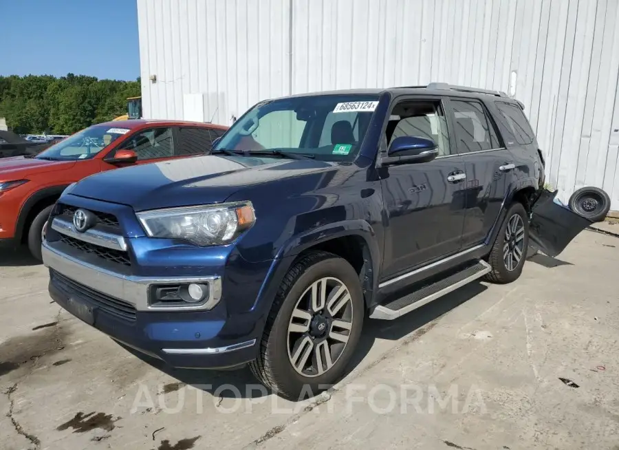 TOYOTA 4RUNNER SR 2015 vin JTEBU5JR4F5219283 from auto auction Copart