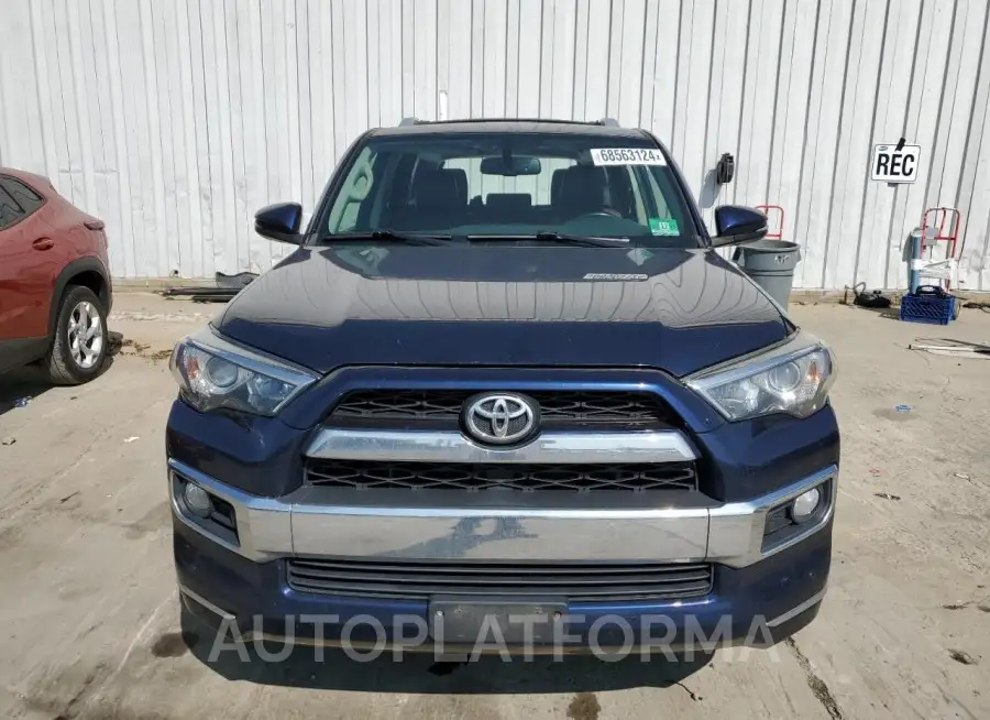 TOYOTA 4RUNNER SR 2015 vin JTEBU5JR4F5219283 from auto auction Copart