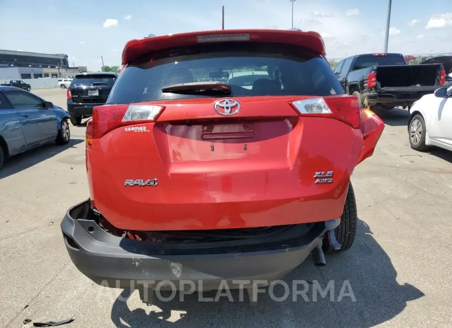 TOYOTA RAV4 XLE 2015 vin JTMRFREV3FD166545 from auto auction Copart