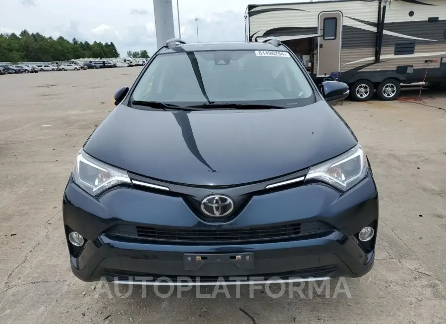 TOYOTA RAV4 XLE 2017 vin JTMRFREV7HD211876 from auto auction Copart