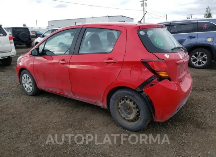 TOYOTA YARIS 2015 vin VNKKTUD3XFA039992 from auto auction Copart