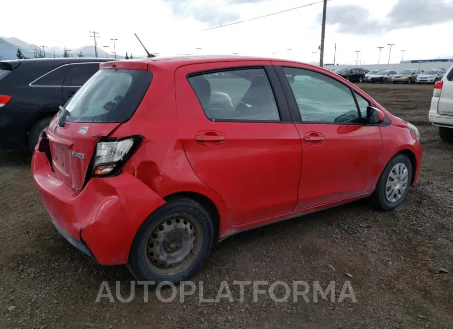 TOYOTA YARIS 2015 vin VNKKTUD3XFA039992 from auto auction Copart