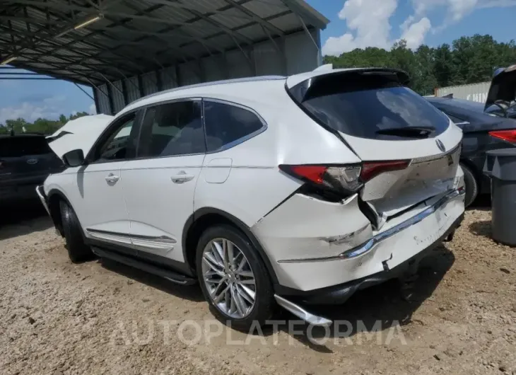 ACURA MDX ADVANC 2022 vin 5J8YE1H80NL040428 from auto auction Copart