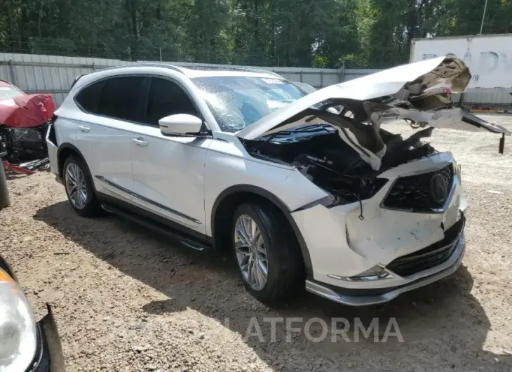 ACURA MDX ADVANC 2022 vin 5J8YE1H80NL040428 from auto auction Copart