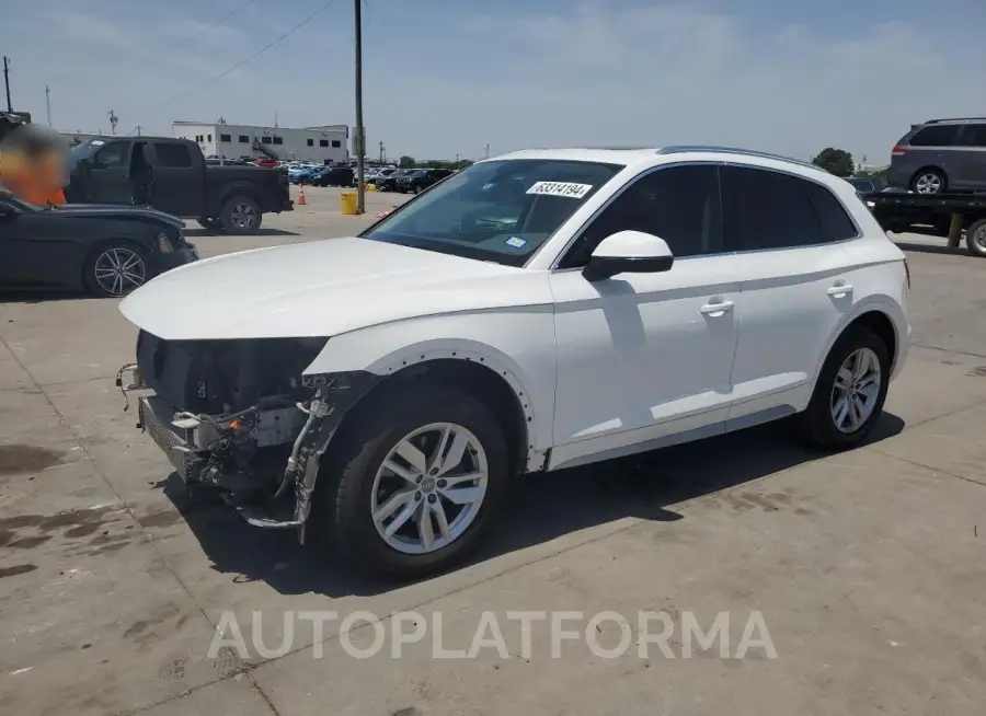 AUDI Q5 PREMIUM 2020 vin WA1ANAFY6L2046511 from auto auction Copart