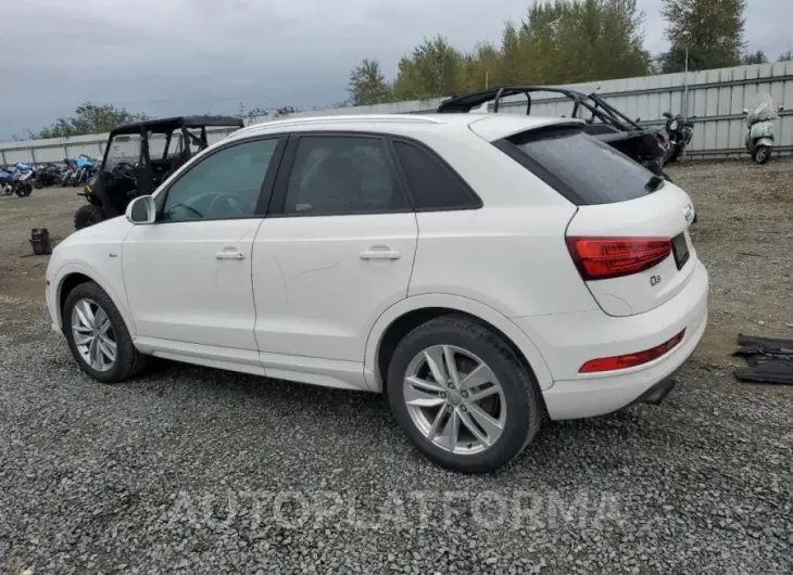 AUDI Q3 PREMIUM 2018 vin WA1BCCFS5JR003882 from auto auction Copart