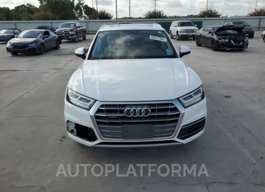 AUDI Q5 PREMIUM 2018 vin WA1BNAFY1J2059782 from auto auction Copart