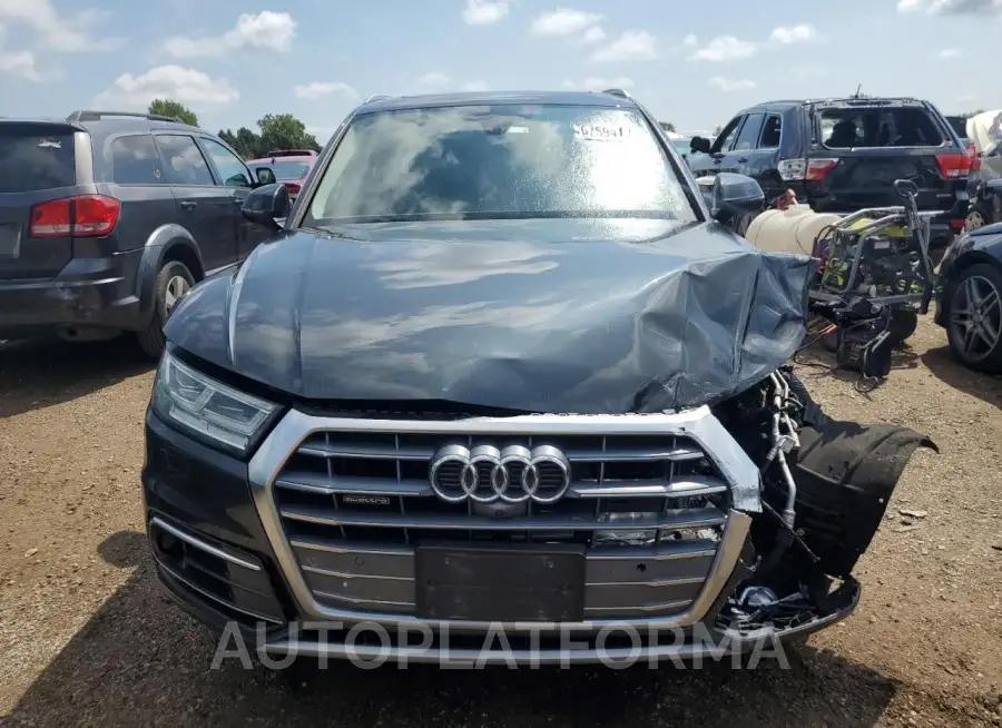 AUDI Q5 PRESTIG 2018 vin WA1CNAFY6J2248187 from auto auction Copart