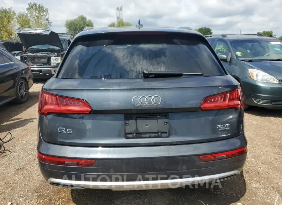 AUDI Q5 PRESTIG 2018 vin WA1CNAFY6J2248187 from auto auction Copart