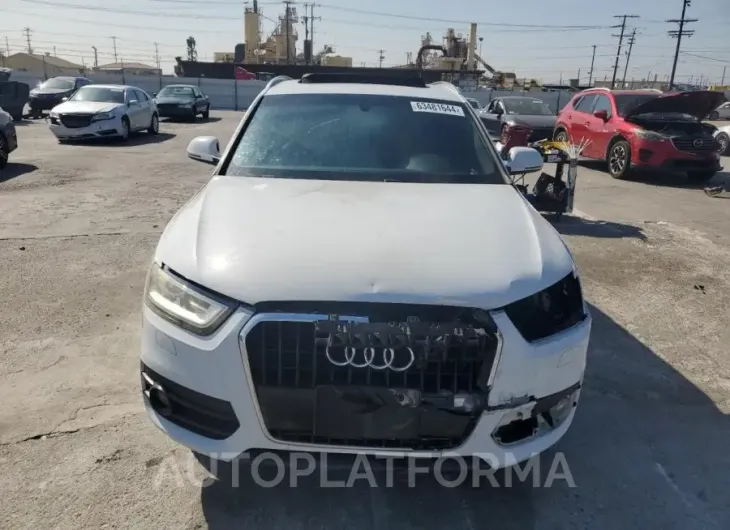 AUDI Q3 PRESTIG 2015 vin WA1FFCFS5FR008970 from auto auction Copart