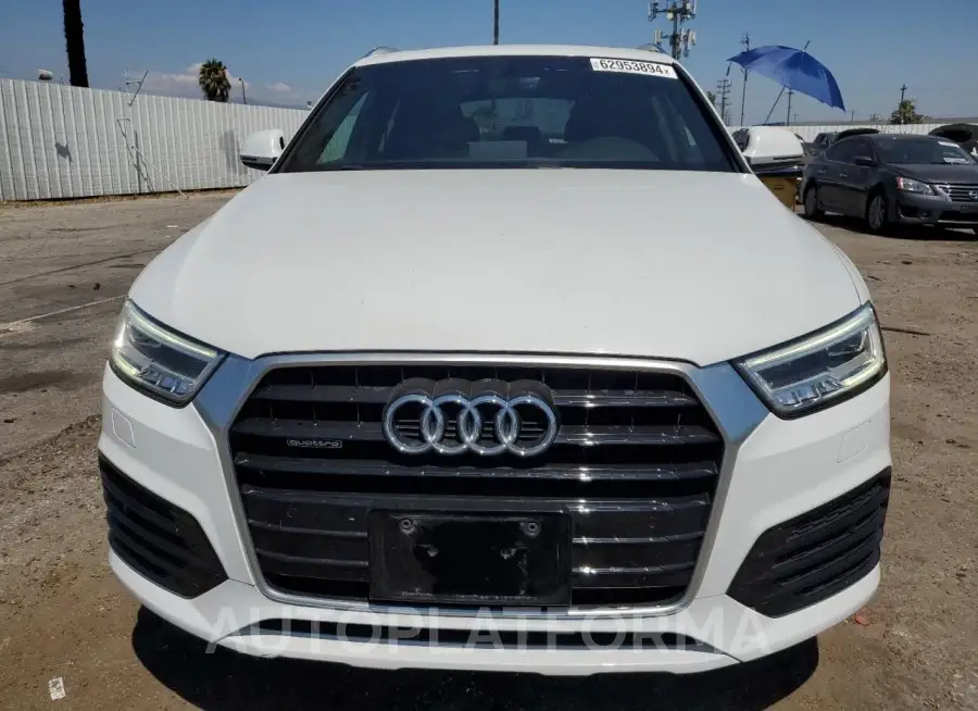 AUDI Q3 PREMIUM 2018 vin WA1JCCFSXJR016512 from auto auction Copart