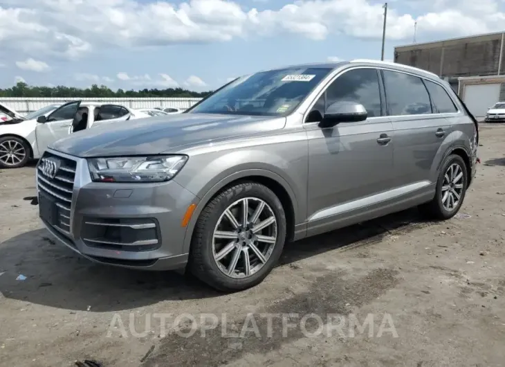 AUDI Q7 PREMIUM 2017 vin WA1LAAF75HD057717 from auto auction Copart