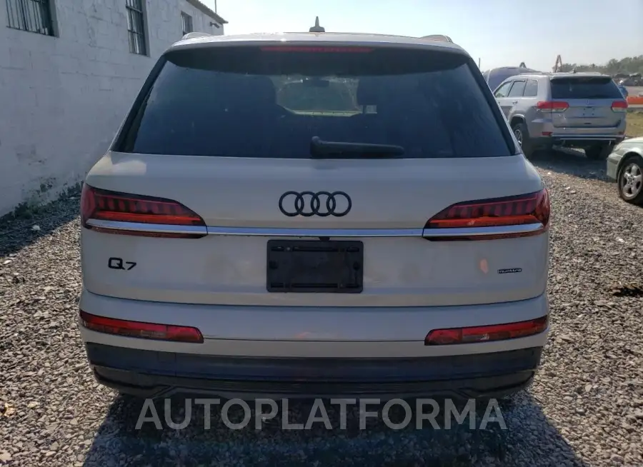 AUDI Q7 PREMIUM 2021 vin WA1LXAF71MD032760 from auto auction Copart