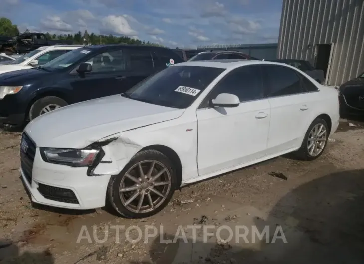 AUDI A4 PREMIUM 2016 vin WAUBFAFL9GN015556 from auto auction Copart