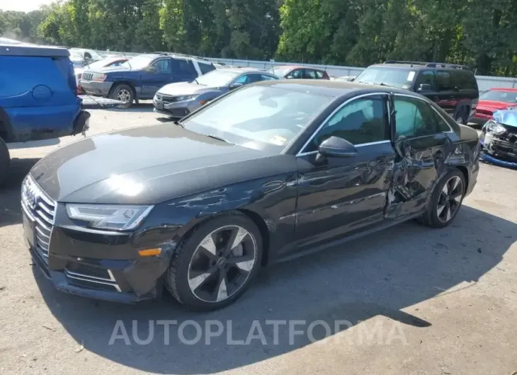 AUDI A4 PREMIUM 2017 vin WAUENAF41HN005176 from auto auction Copart