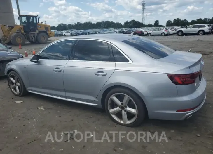 AUDI A4 PREMIUM 2019 vin WAUENAF44KN016535 from auto auction Copart