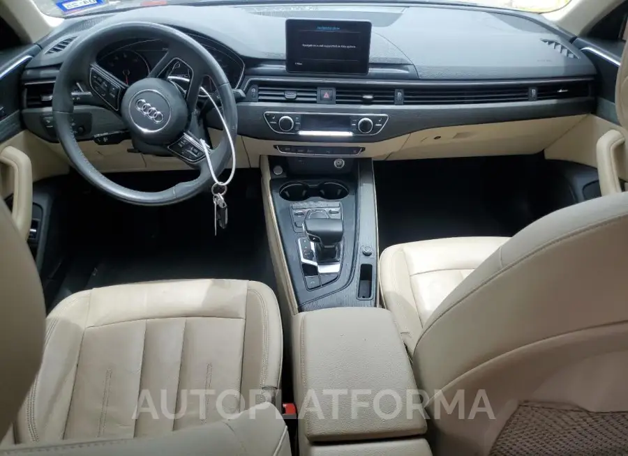 AUDI A4 PREMIUM 2019 vin WAUGMAF49KN022634 from auto auction Copart