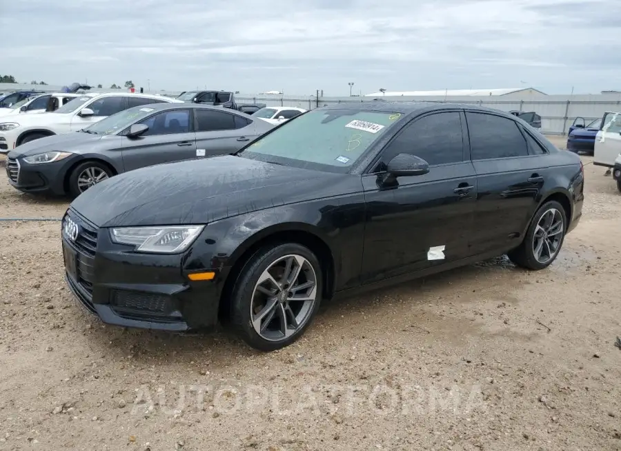 AUDI A4 PREMIUM 2019 vin WAUGMAF49KN022634 from auto auction Copart